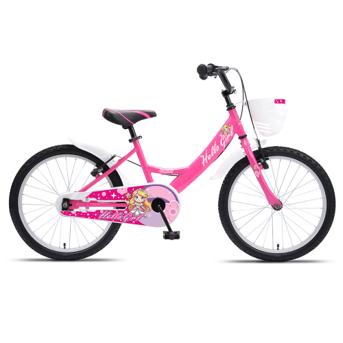 20 inch Gokidy Hello Girl Bike pink