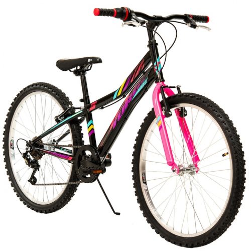 24 inch Kids Bike DHS Turbo – Black-pink (10-16 years )