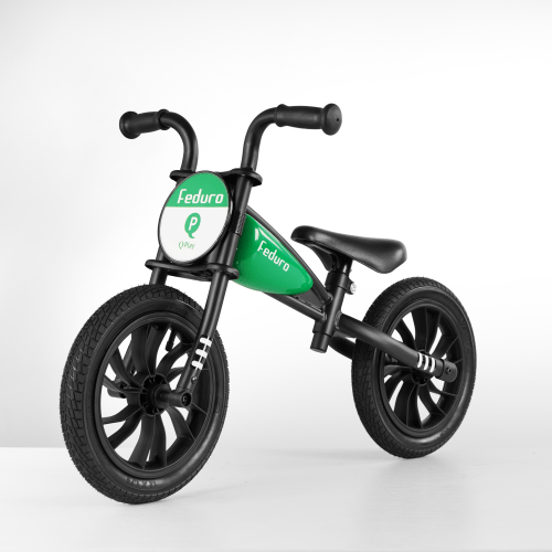 QPLAY FEDURO AIR GEL BALANCE BIKE green